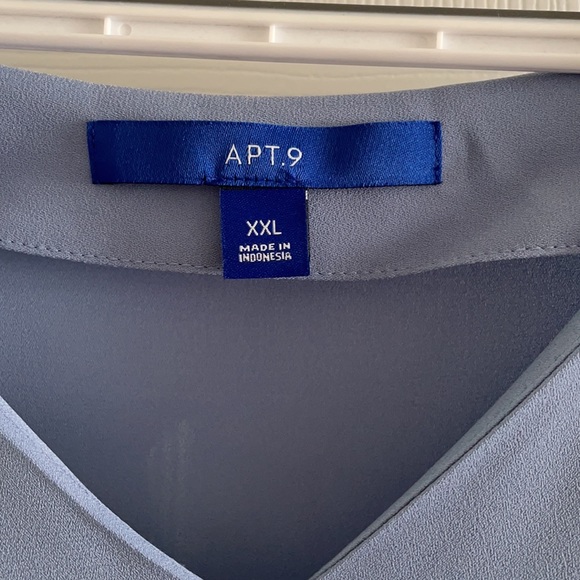 Brand new Apt 9 chiffon blouse - Picture 3 of 4